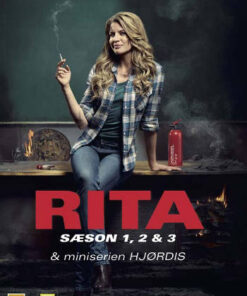Rita - Sæson 1-3 + Miniserien Hjørdis (DVD)