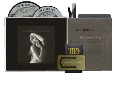 Taylor Swift: Tortured Poets Department - Black Dog Deluxe edition