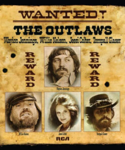 Waylon Jennings, Willie Nelson, Jessi Colter, Tompall Glaser: Wanted! The Outlaws - 50th Anniversary Gold Edition (LP)